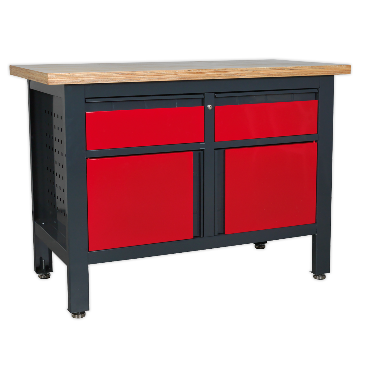 Sealey Workbench with 2 Drawers & 2 Cupboards AP1372A