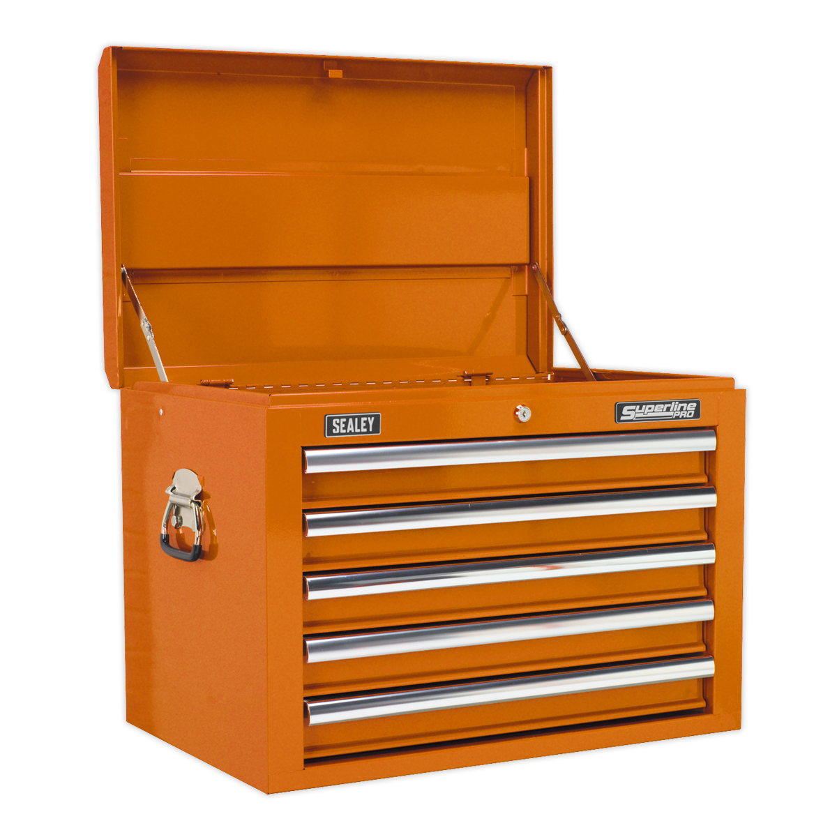 Sealey Superline PRO® Tool Chest Combination 14 Drawer with 446pc Tool Kit - Orange TBTPCOMBO4
