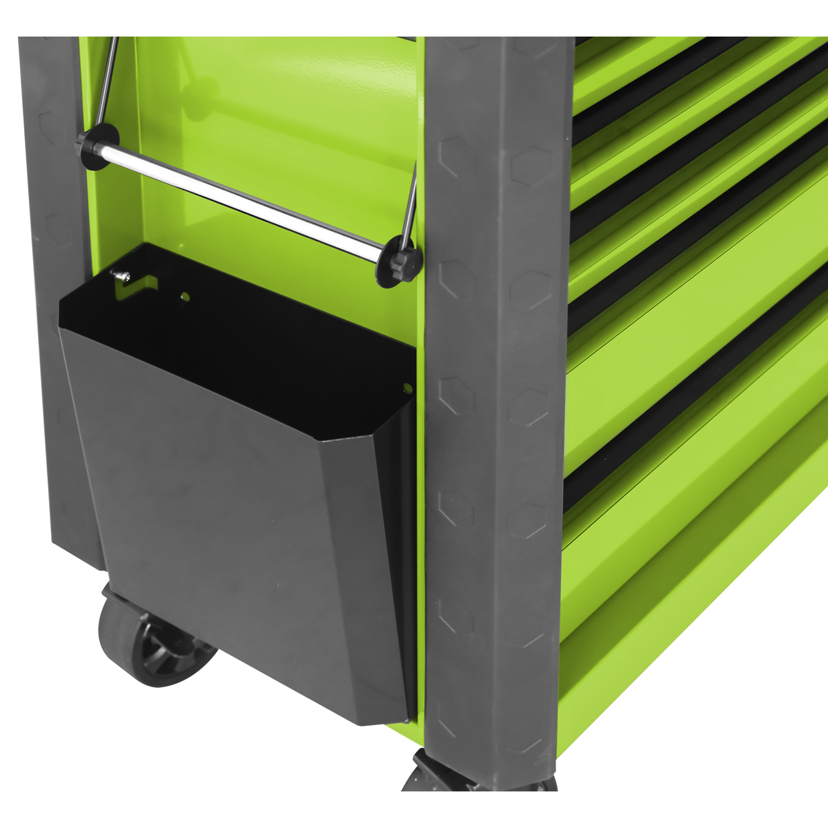 Sealey Superline Pro® Tool Trolley 6 Drawer - Green AP266HV