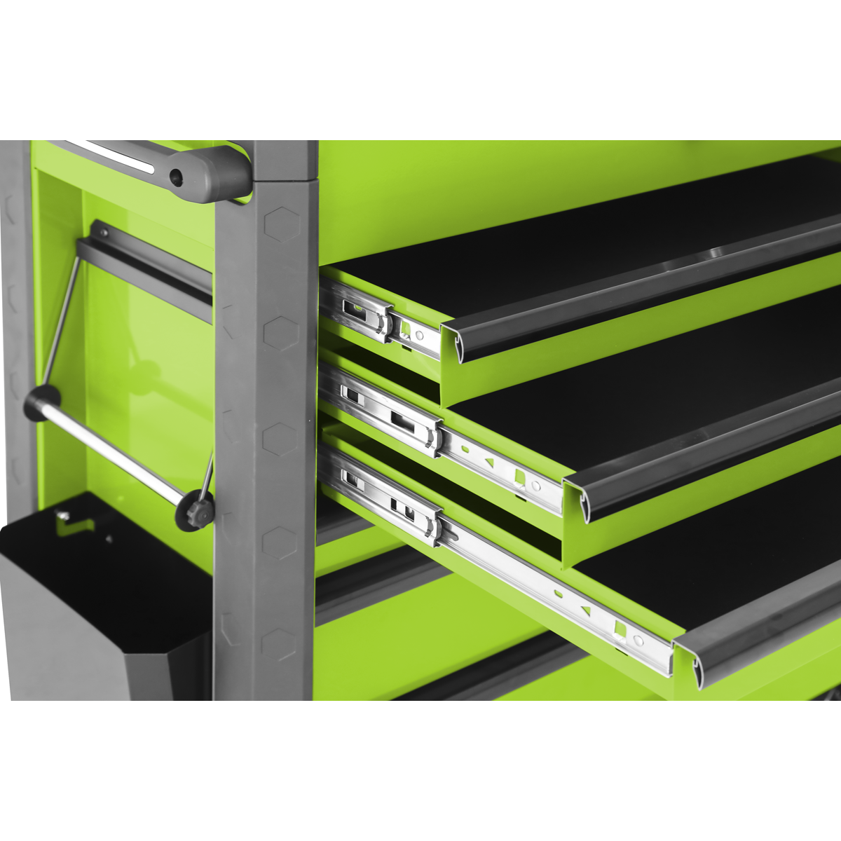 Sealey Superline Pro® Tool Trolley 6 Drawer - Green AP266HV