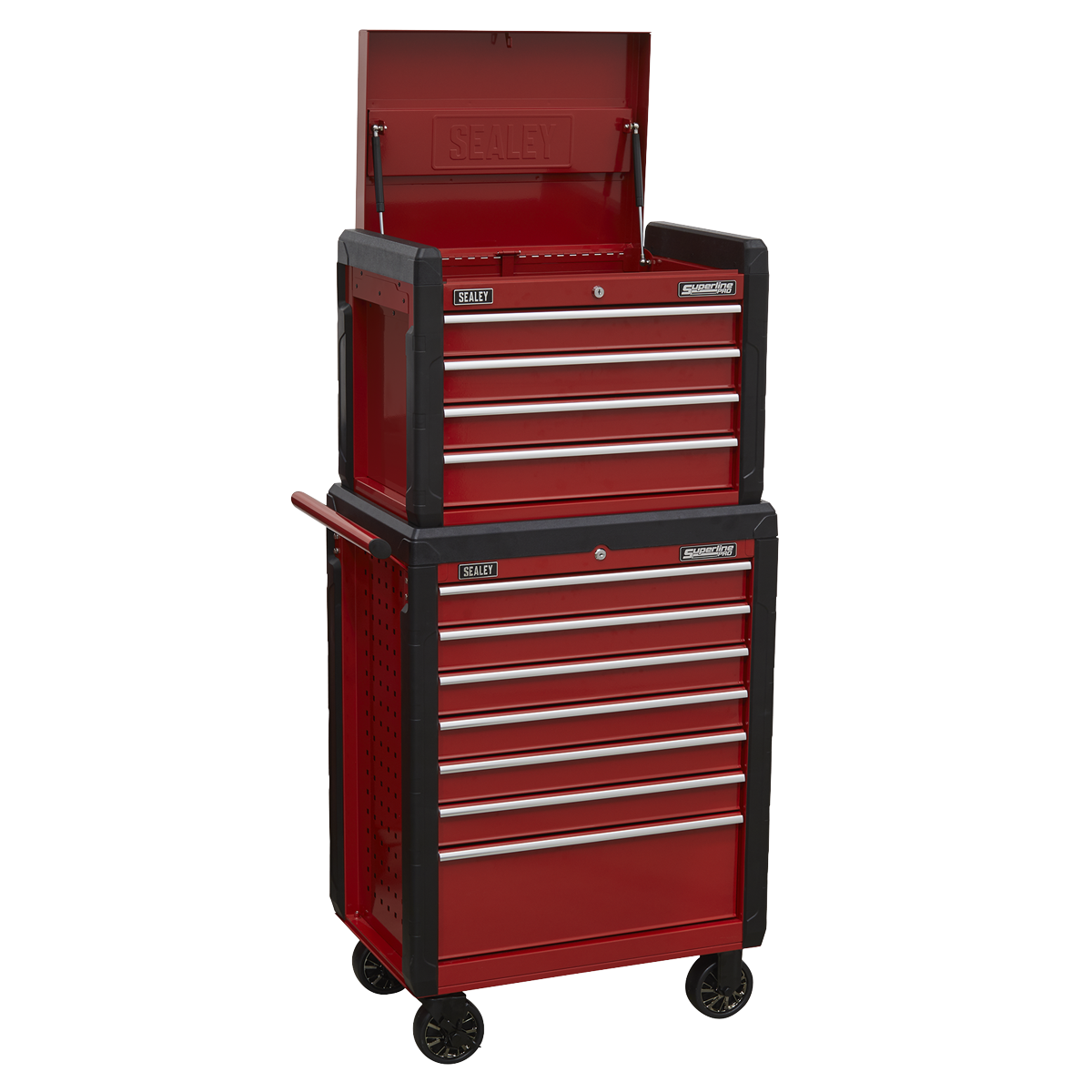 Sealey Superline PRO® Topchest & Rollcab Combination 11 Drawer AP3411STACK