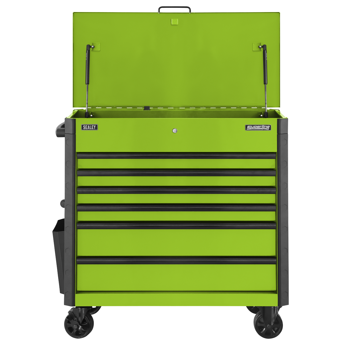 Sealey Tool Trolley 6 Drawer - Green AP366HV
