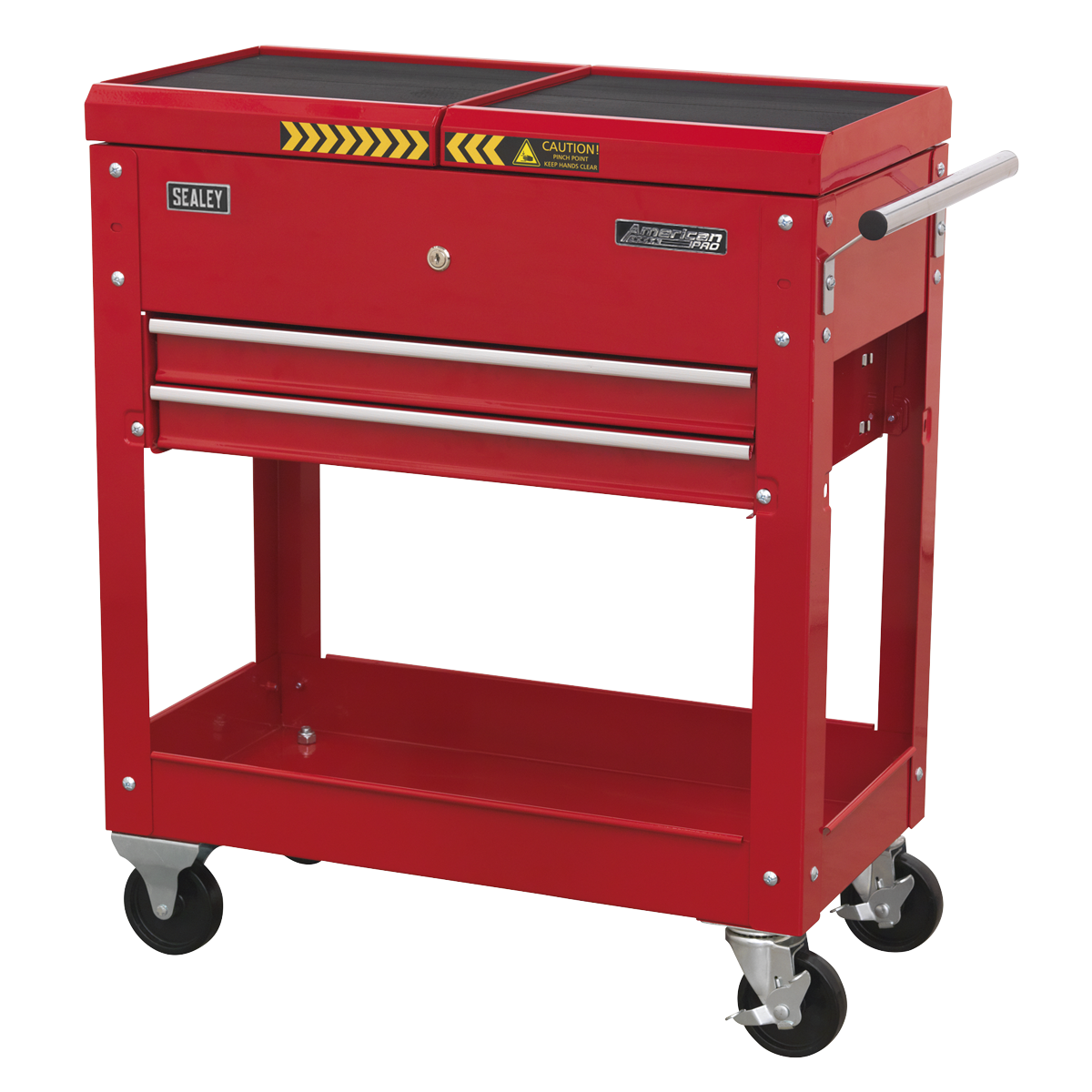 Sealey American PRO® Mobile Tool & Parts Trolley - Red AP705M