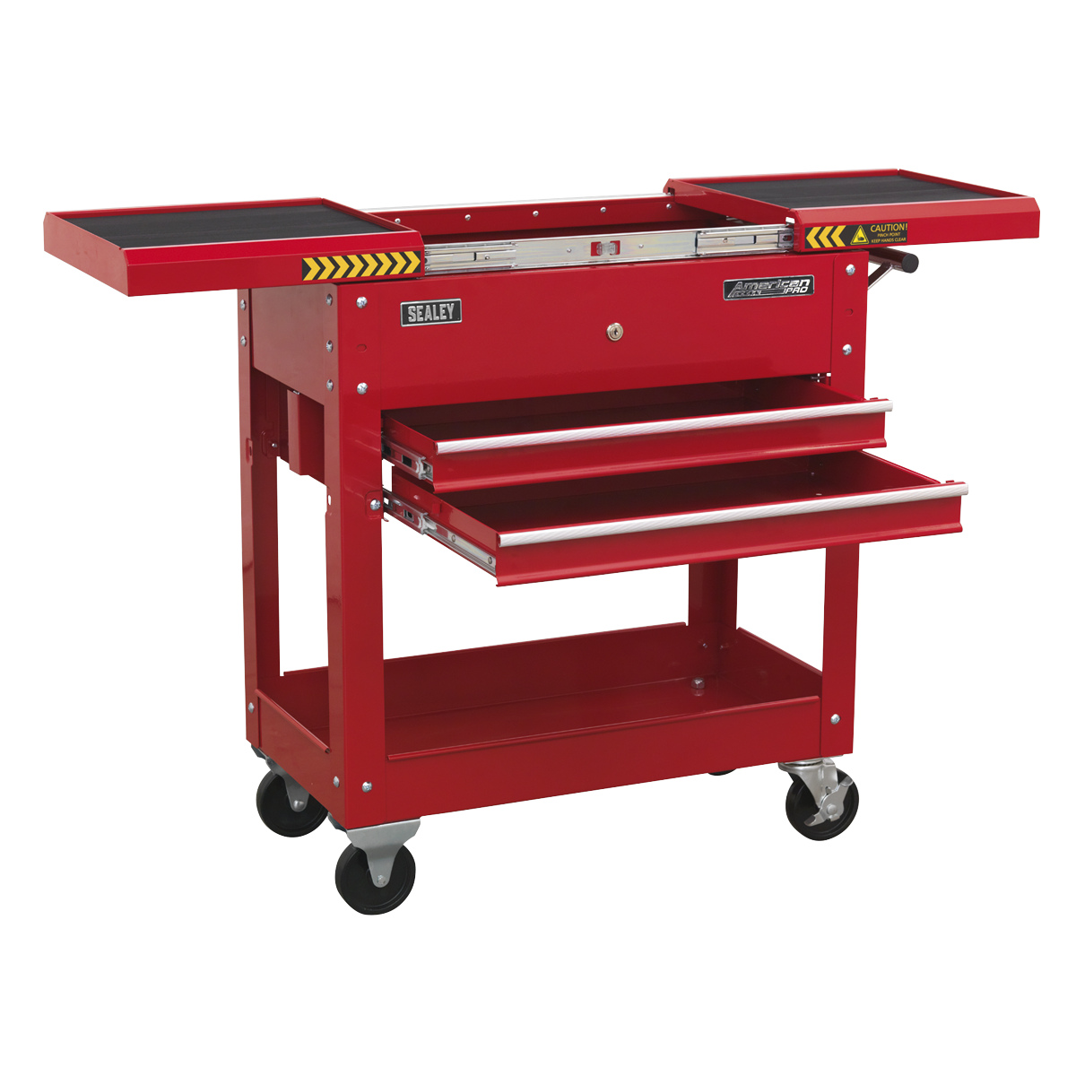 Sealey American PRO® Mobile Tool & Parts Trolley - Red AP705M
