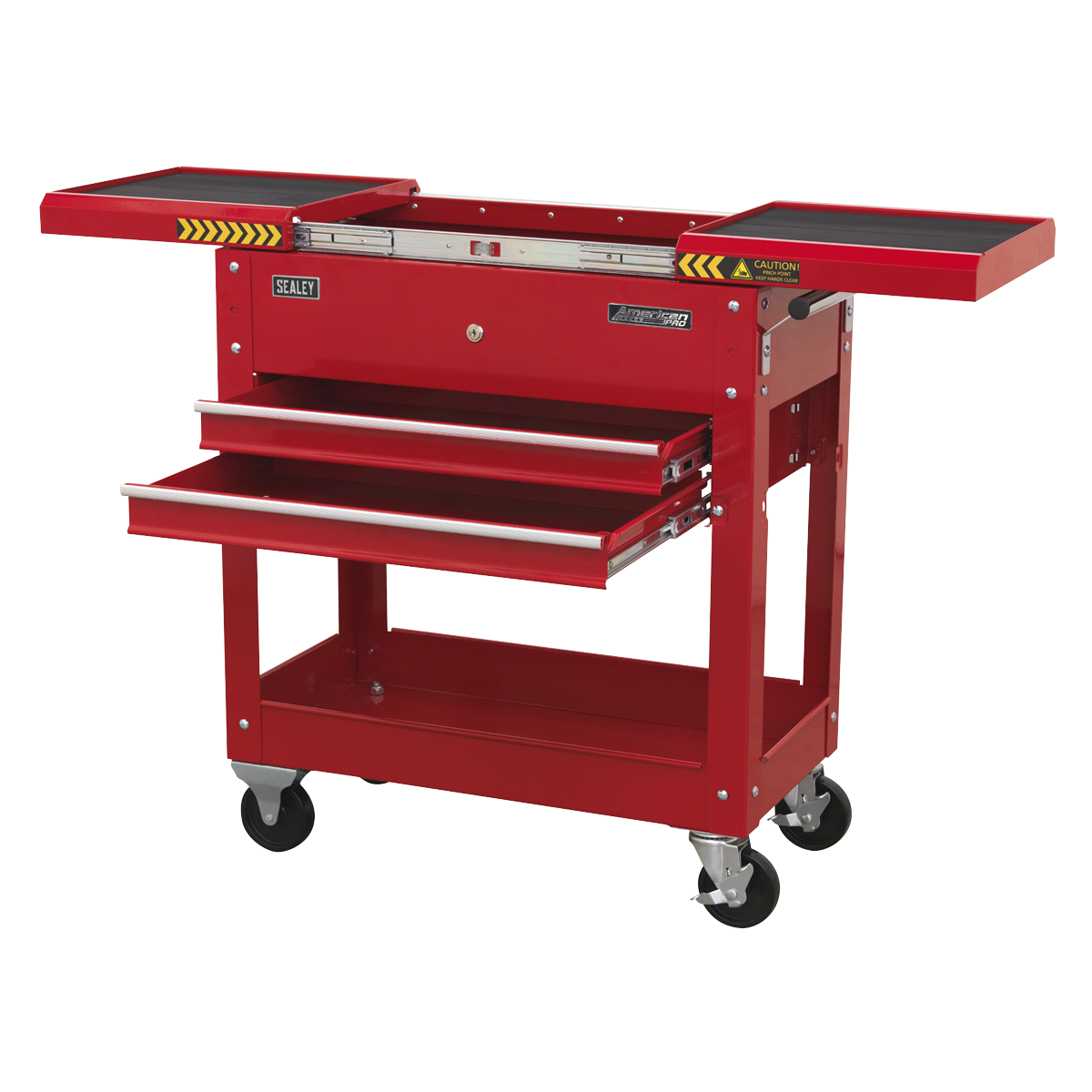Sealey American PRO® Mobile Tool & Parts Trolley - Red AP705M