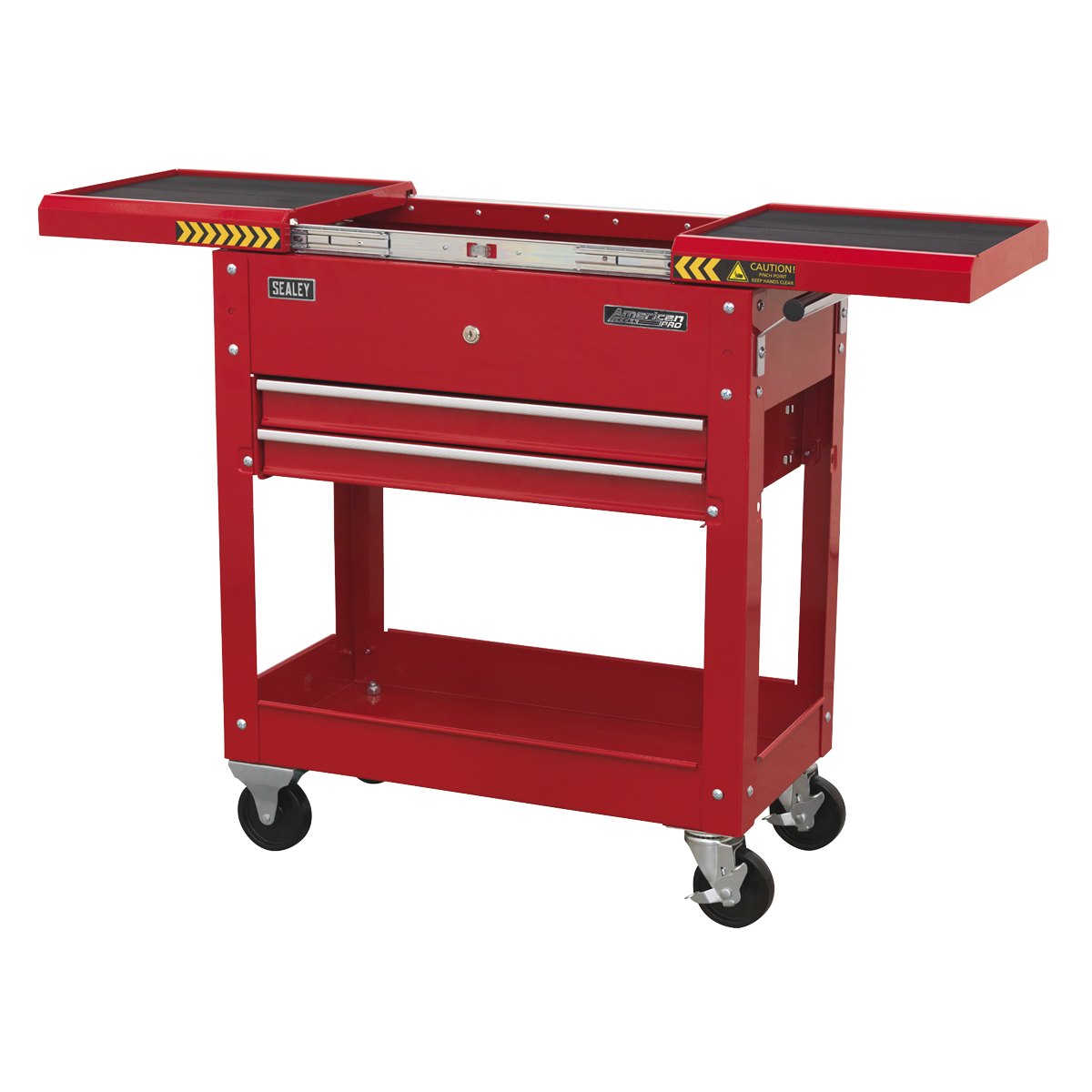 Sealey American PRO® Mobile Tool & Parts Trolley - Red AP705M