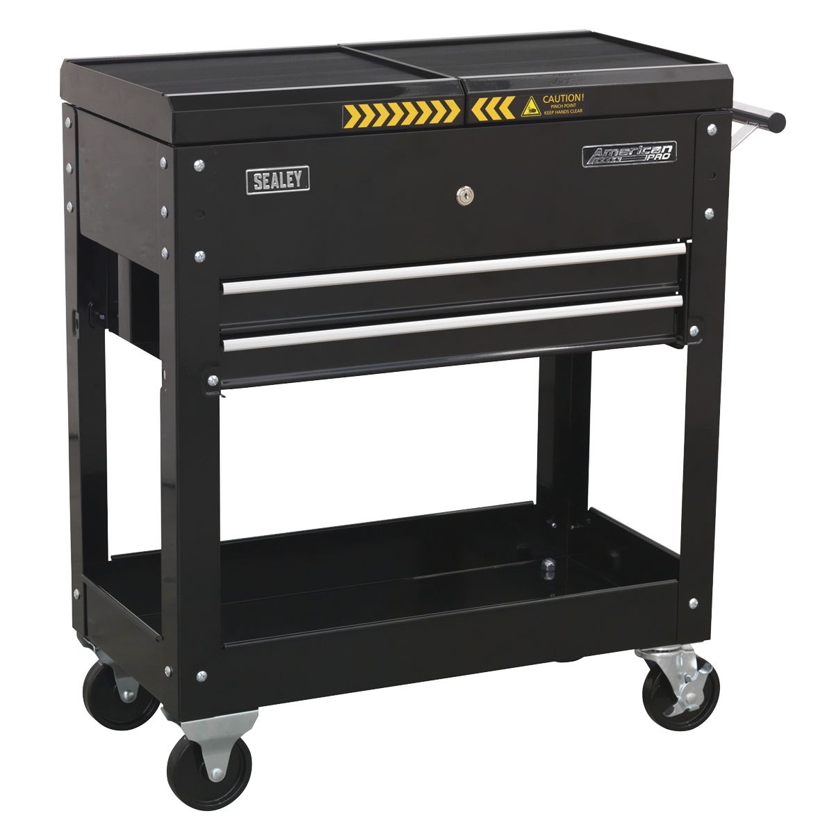 Sealey American PRO® Mobile Tool & Parts Trolley - Black AP705MB