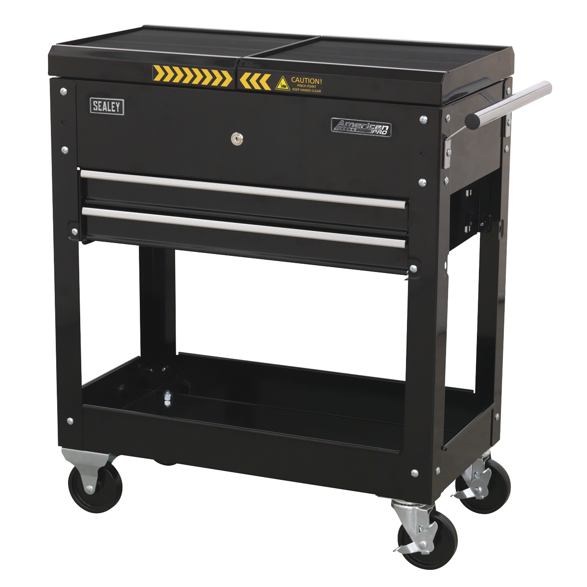 Sealey American PRO® Mobile Tool & Parts Trolley - Black AP705MB