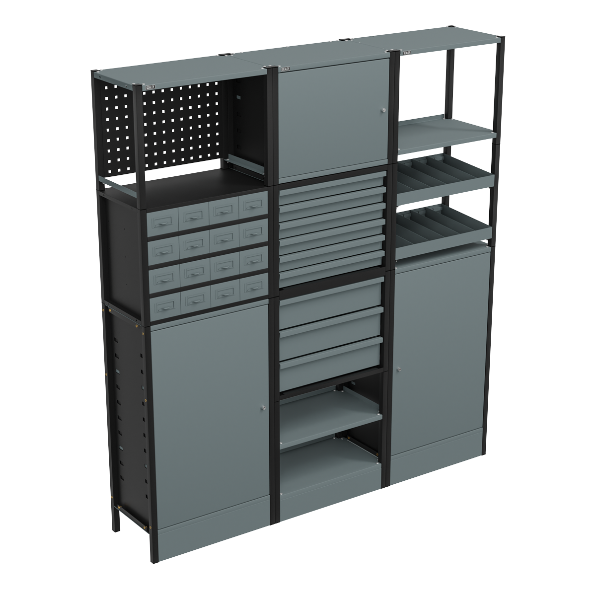 Sealey Modular Storage System Combo 1.74m APMRSTACK1