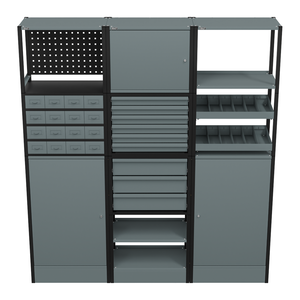 Sealey Modular Storage System Combo 1.74m APMRSTACK1