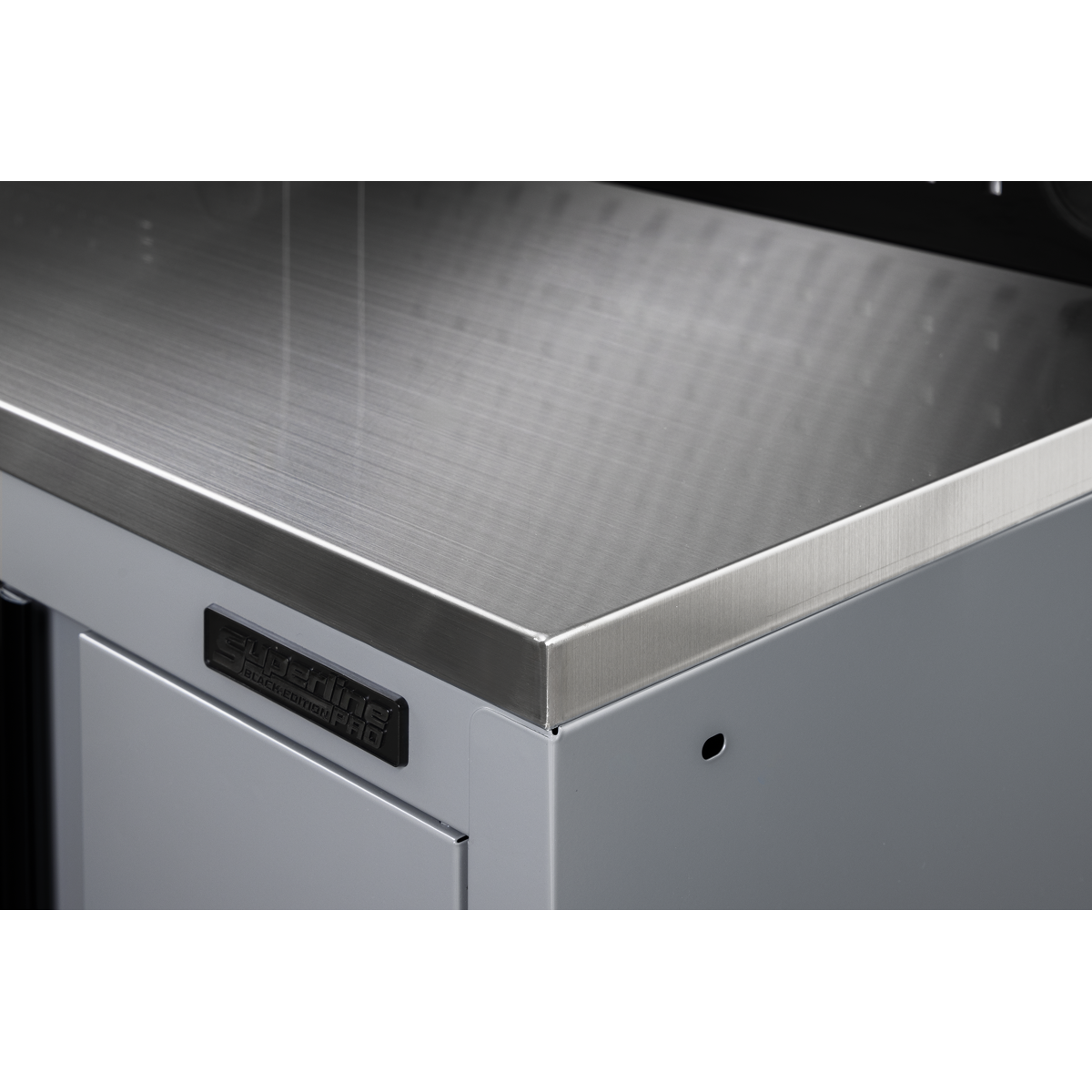 Sealey Superline PRO® Black Edition Stainless Steel Worktop 2040mm APMS30SSC