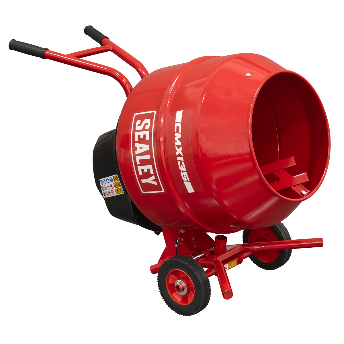 Sealey 135L Cement Mixer with Stand 550W CMX135