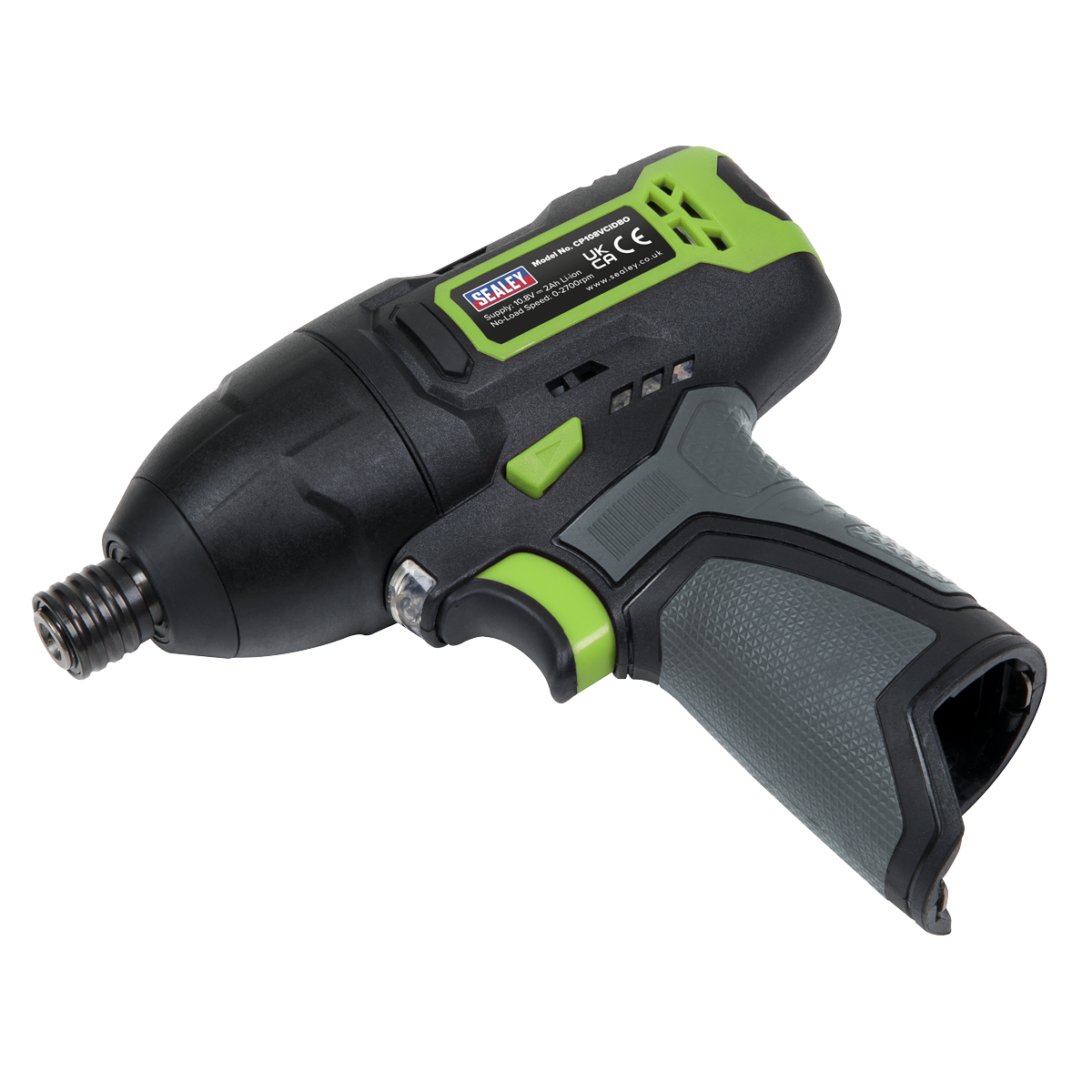 Sealey SV10.8 Series 1/4"Hex Drive Cordless Impact Driver Kit 10.8V 2Ah CP108VCID