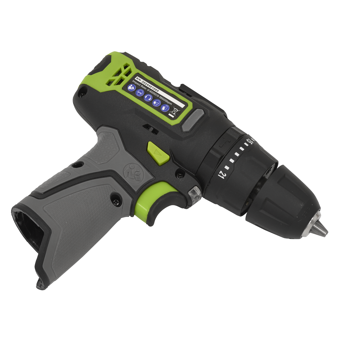 Sealey SV10.8 Series 10mm Cordless Combi Drill 10.8V - Body Only CP108VDDBO