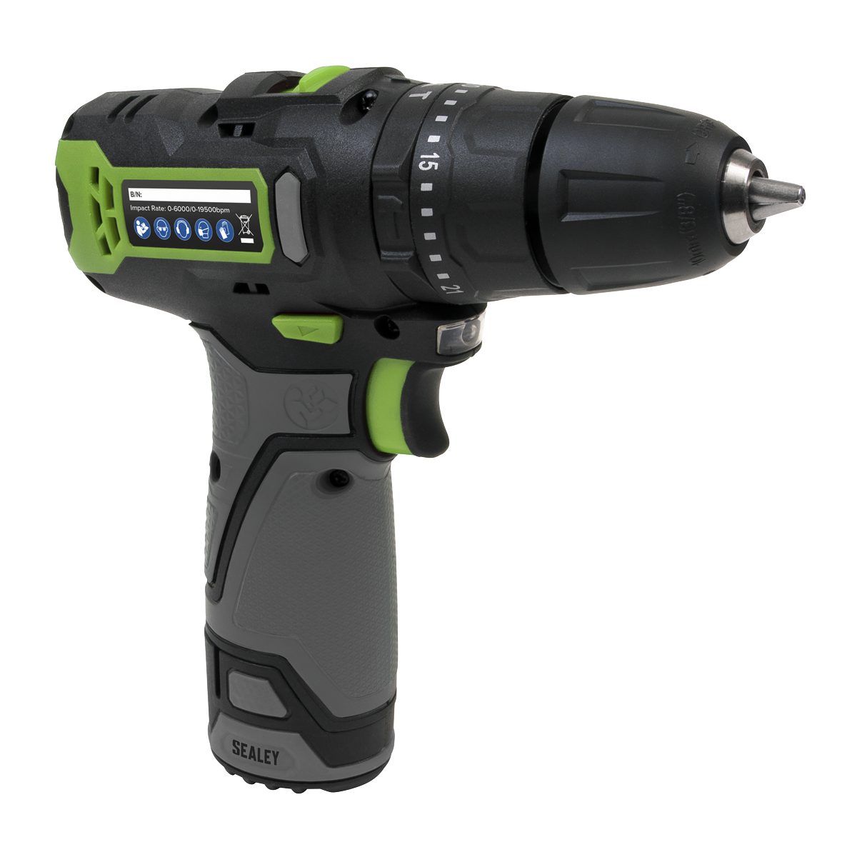 Sealey SV10.8 Series 10mm Cordless Combi Drill 10.8V - Body Only CP108VDDBO