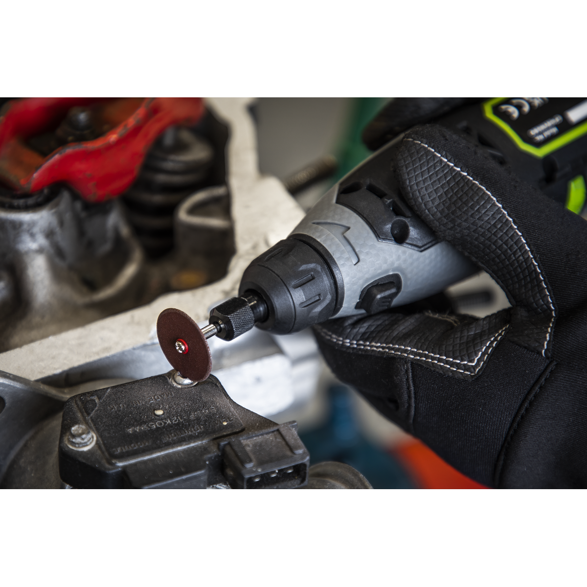 Sealey SV10.8 Series Cordless Multipurpose Mini Grinder Kit 10.8V 2Ah CP108VMG
