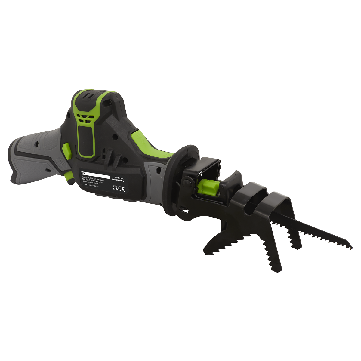 Sealey SV10.8 Series Cordless Reciprocating Saw Kit 10.8V 2Ah CP108VRS