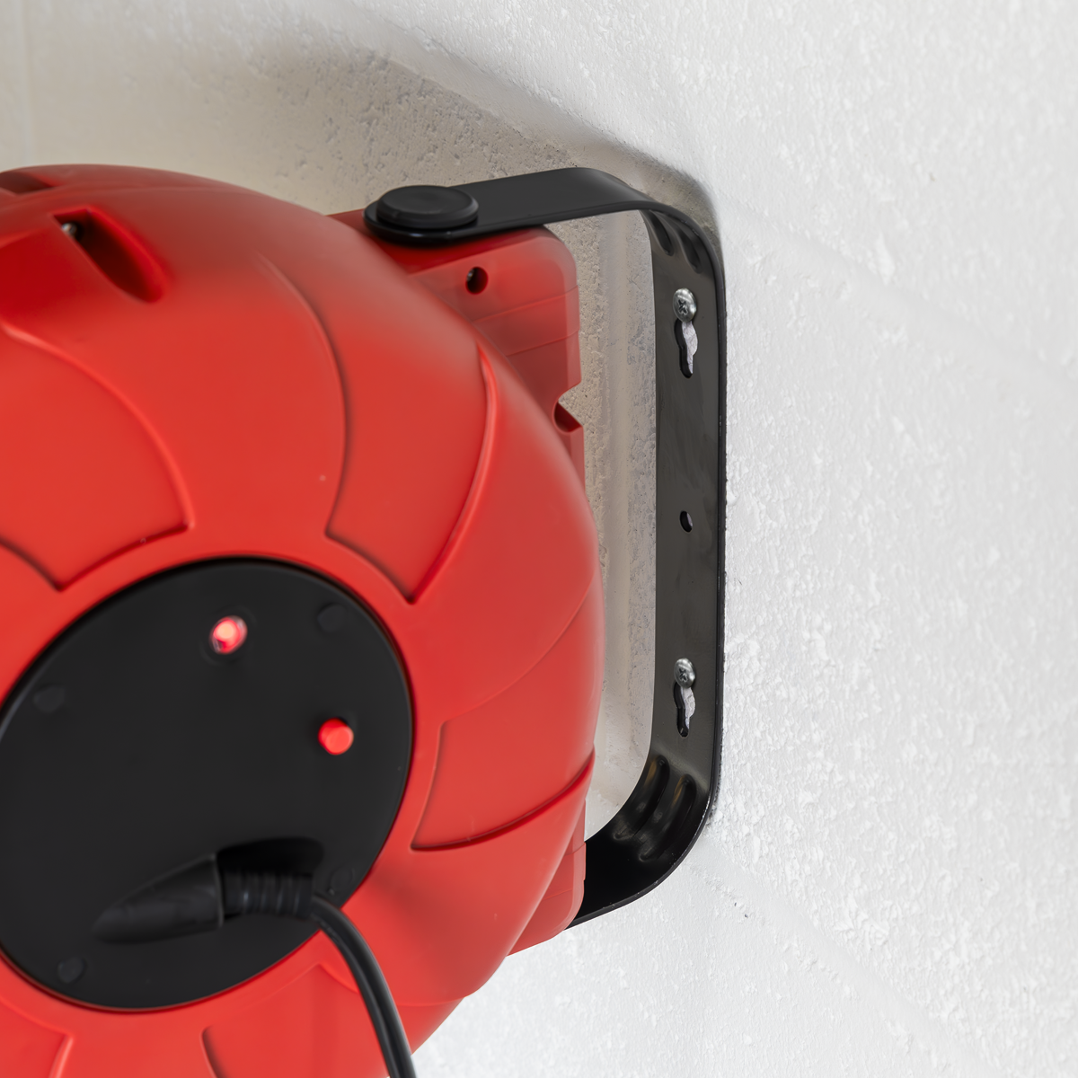 Sealey Cable Reel System Retractable 15m 2 x 230V Socket CRM15