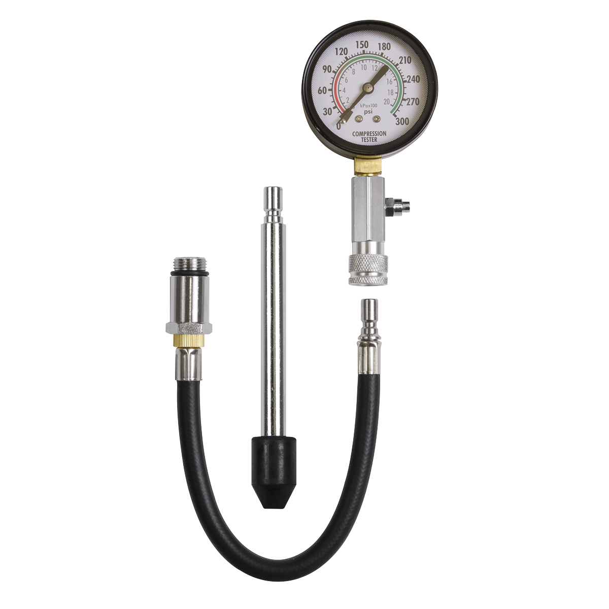 Sealey Petrol Engine Compression Test Kit 3pc CT951
