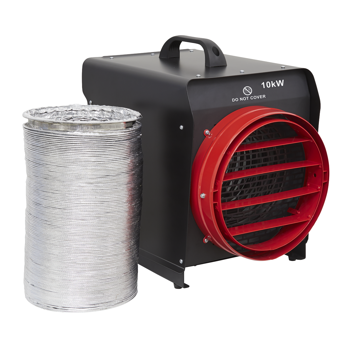 Sealey Industrial Fan Heater with Ducting 10kW/400V DEH10001