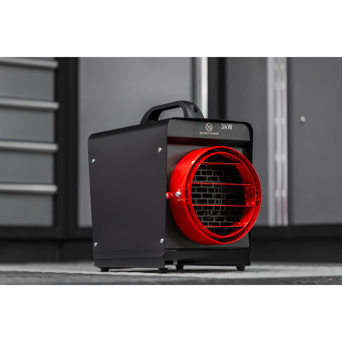 Sealey Industrial Fan Heater with Ducting 3kW/230V DEH3001