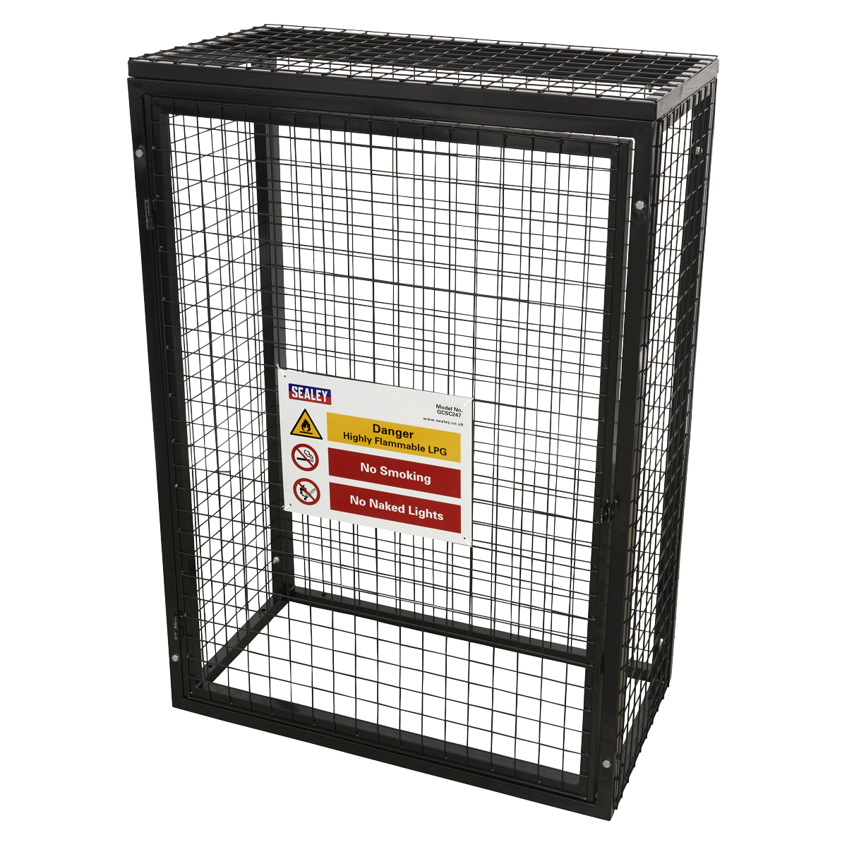 Sealey Gas Cylinder Safety Cage - 2 x 47kg GCSC247
