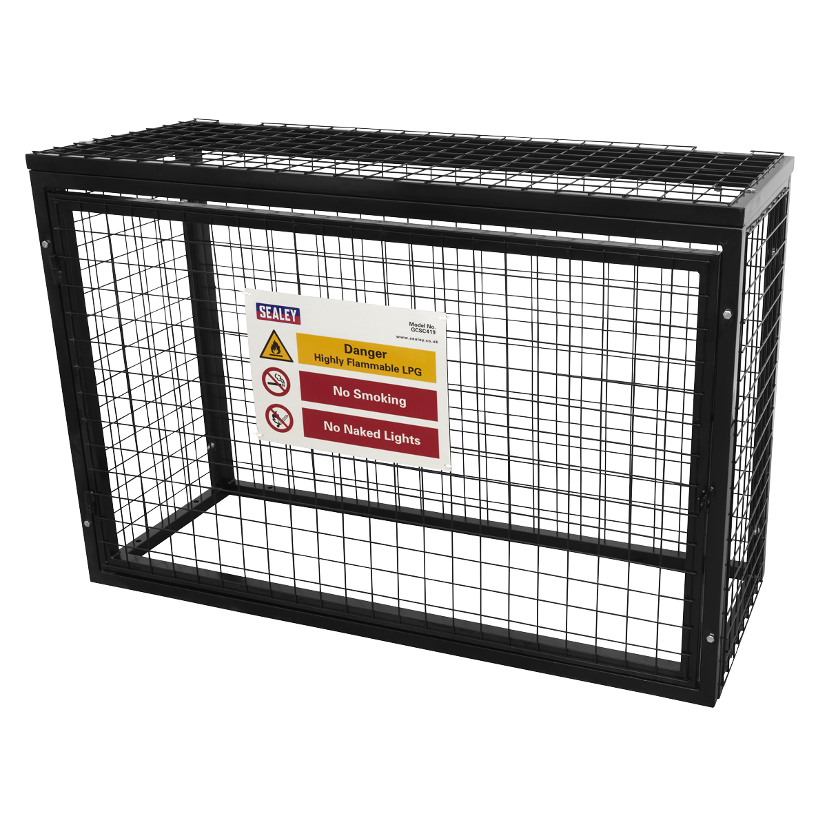 Sealey Gas Cylinder Safety Cage - 4 x 19kg GCSC419