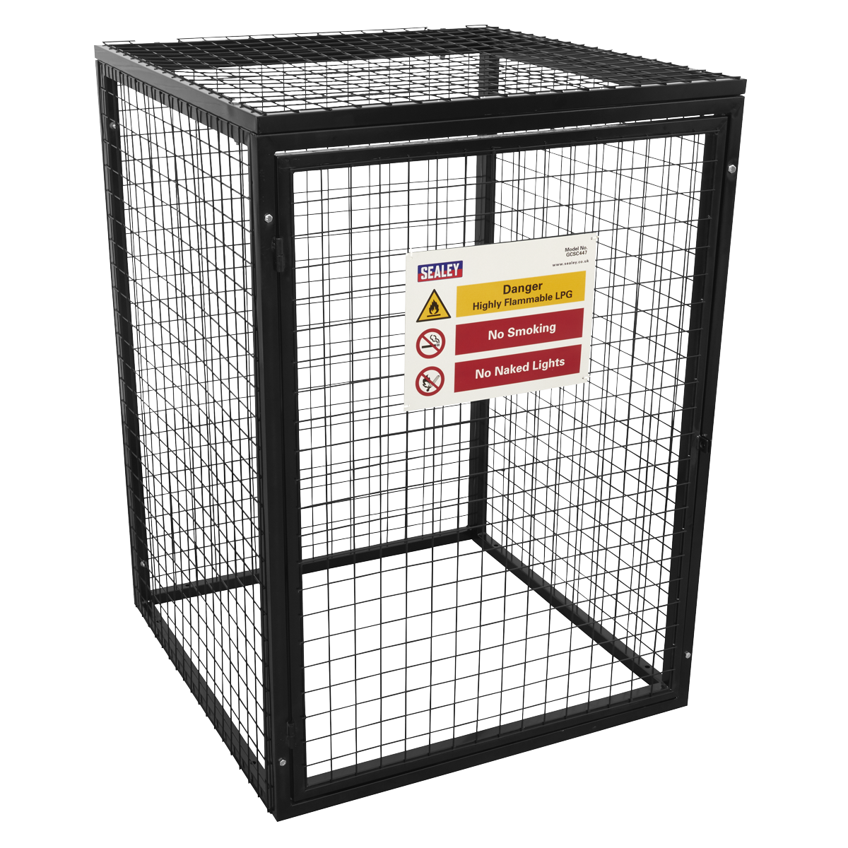 Sealey Gas Cylinder Safety Cage - 4 x 47kg GCSC447