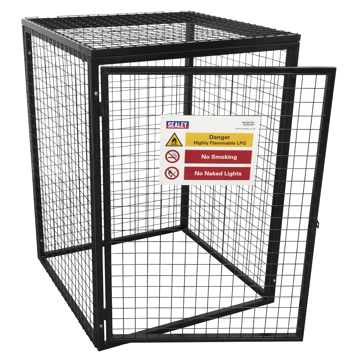 Sealey Gas Cylinder Safety Cage - 4 x 47kg GCSC447