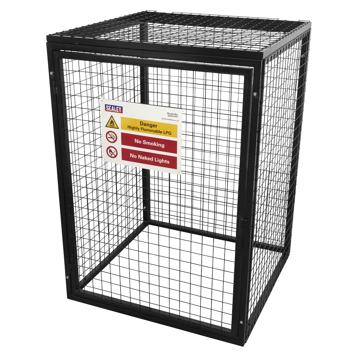 Sealey Gas Cylinder Safety Cage - 4 x 47kg GCSC447