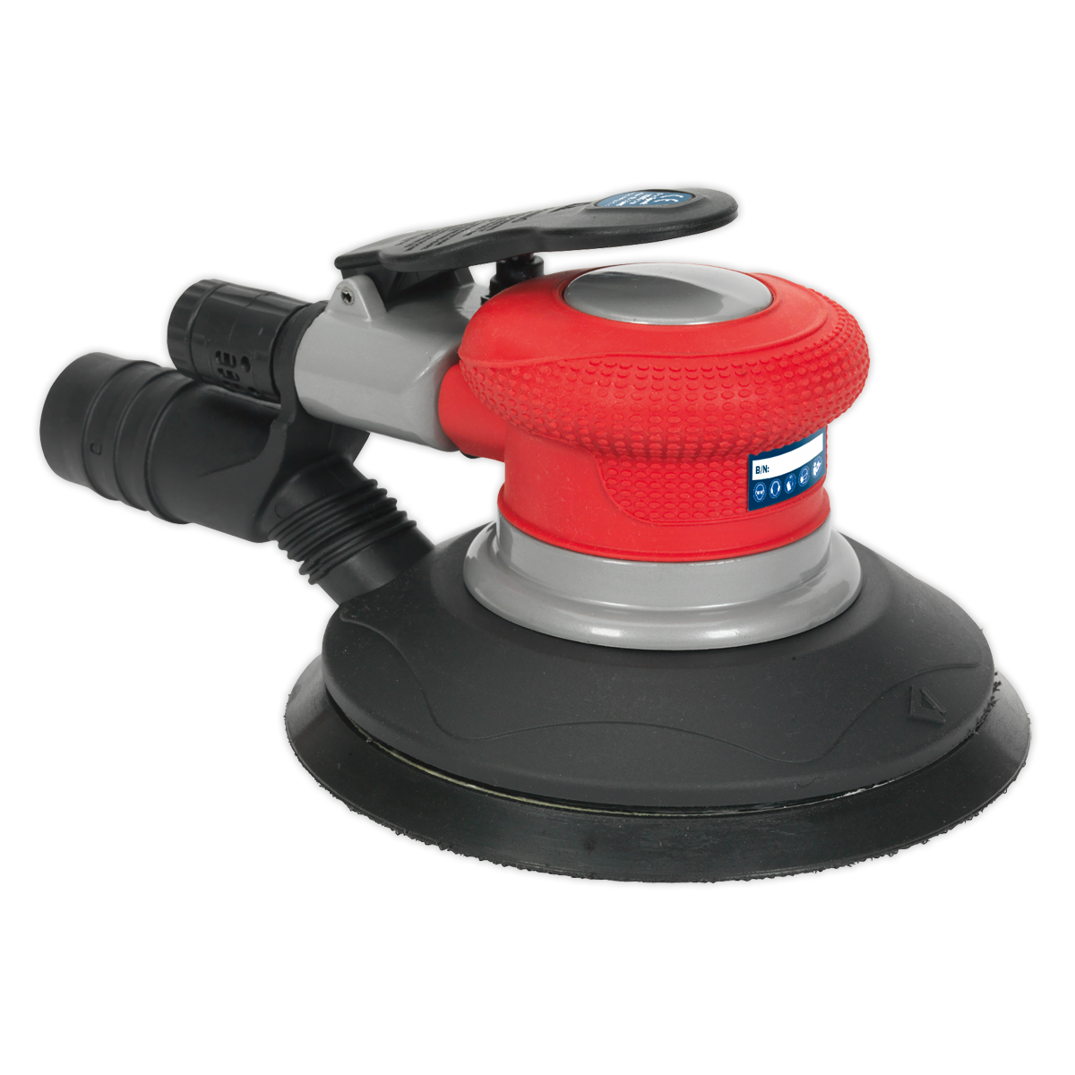 Sealey Generation Dust-Free Air Palm Random Orbital Sander 150mm GSA05