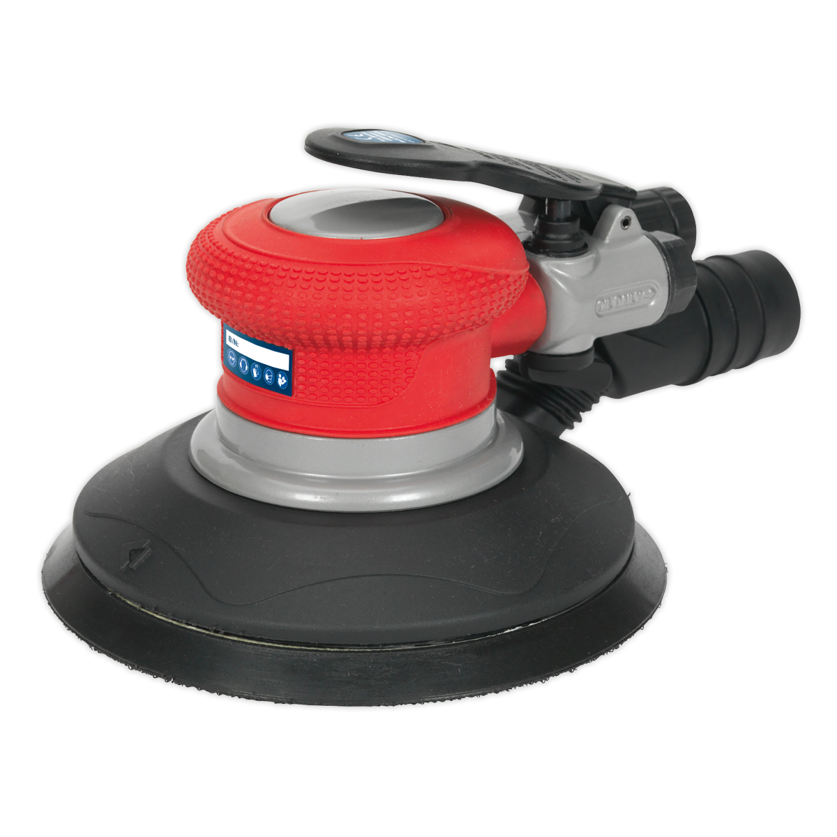 Sealey Generation Dust-Free Air Palm Random Orbital Sander 150mm GSA05