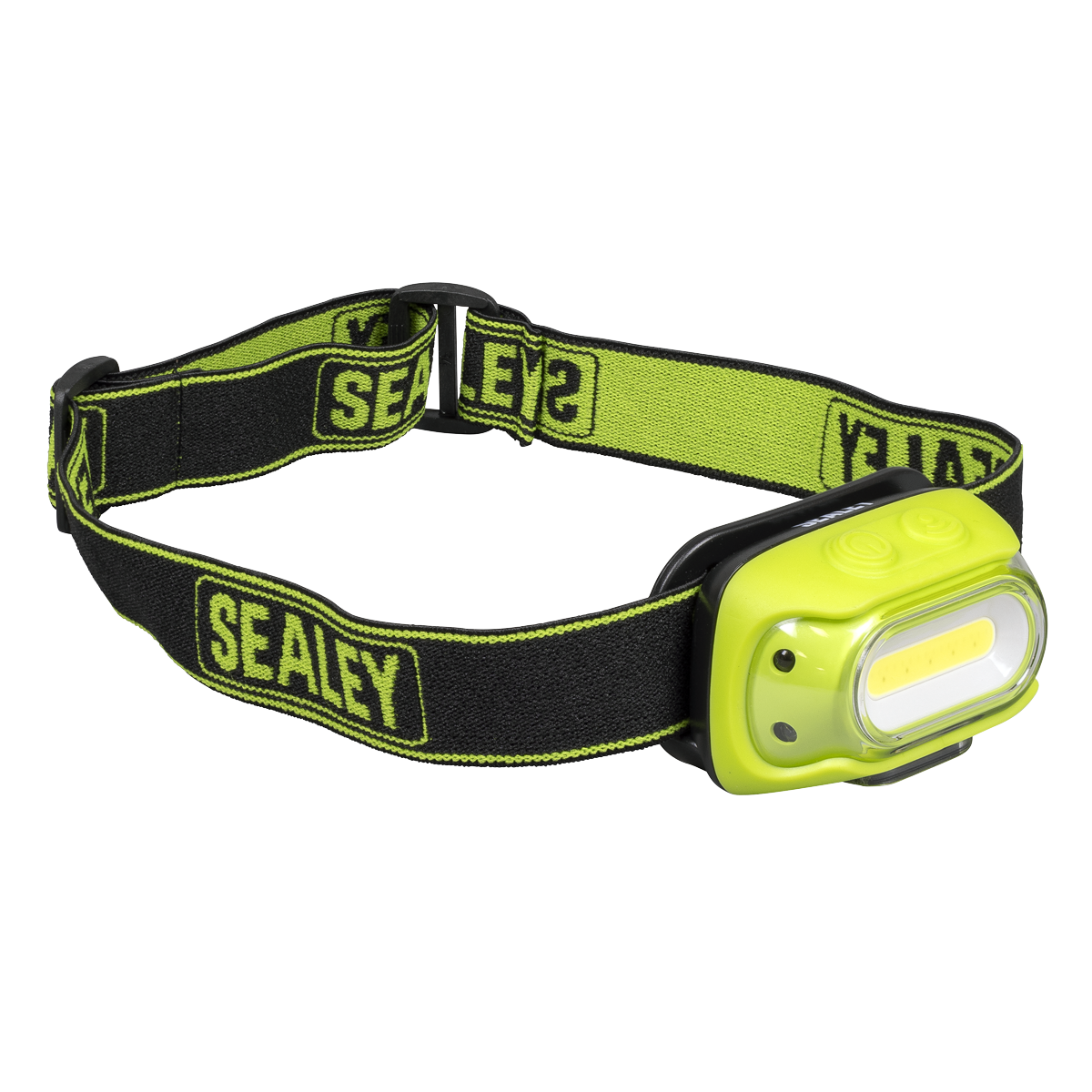 Sealey Rechargeable Head Torch with Auto-Sensor 8W COB LED - Green HT08RG