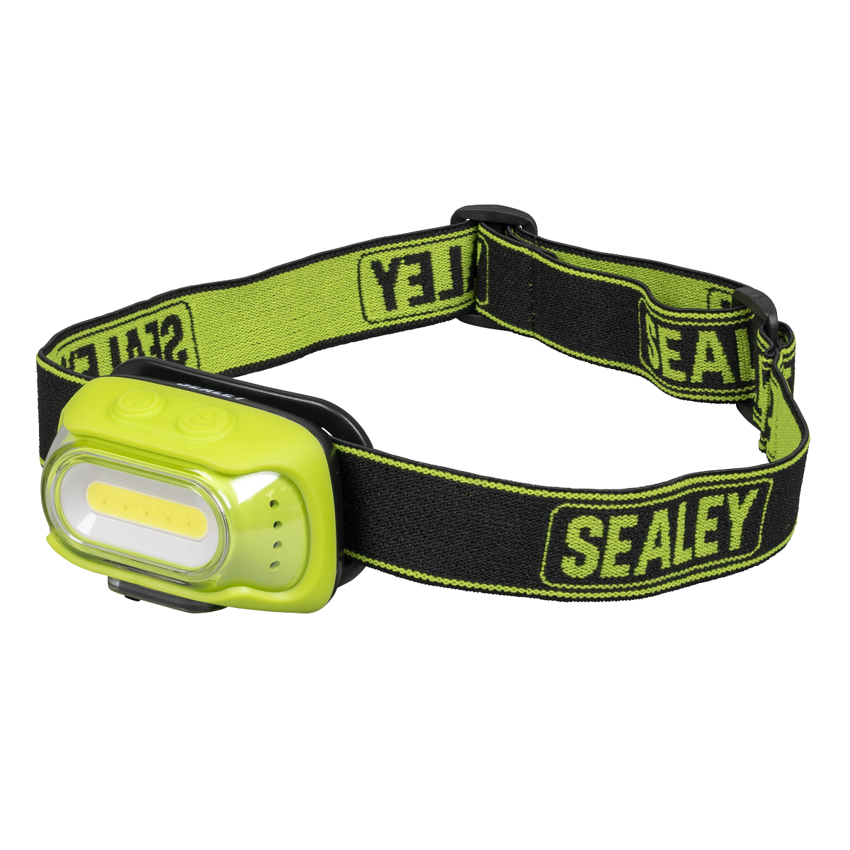 Sealey Rechargeable Head Torch with Auto-Sensor 8W COB LED - Green HT08RG