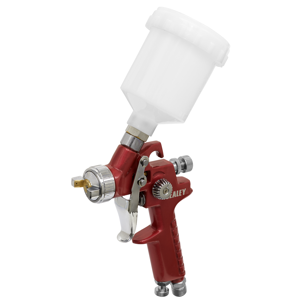 Sealey Workshop Series HVLP Gravity Feed Touch-Up Spray Gun 0.8mm Set-Up HVLP731