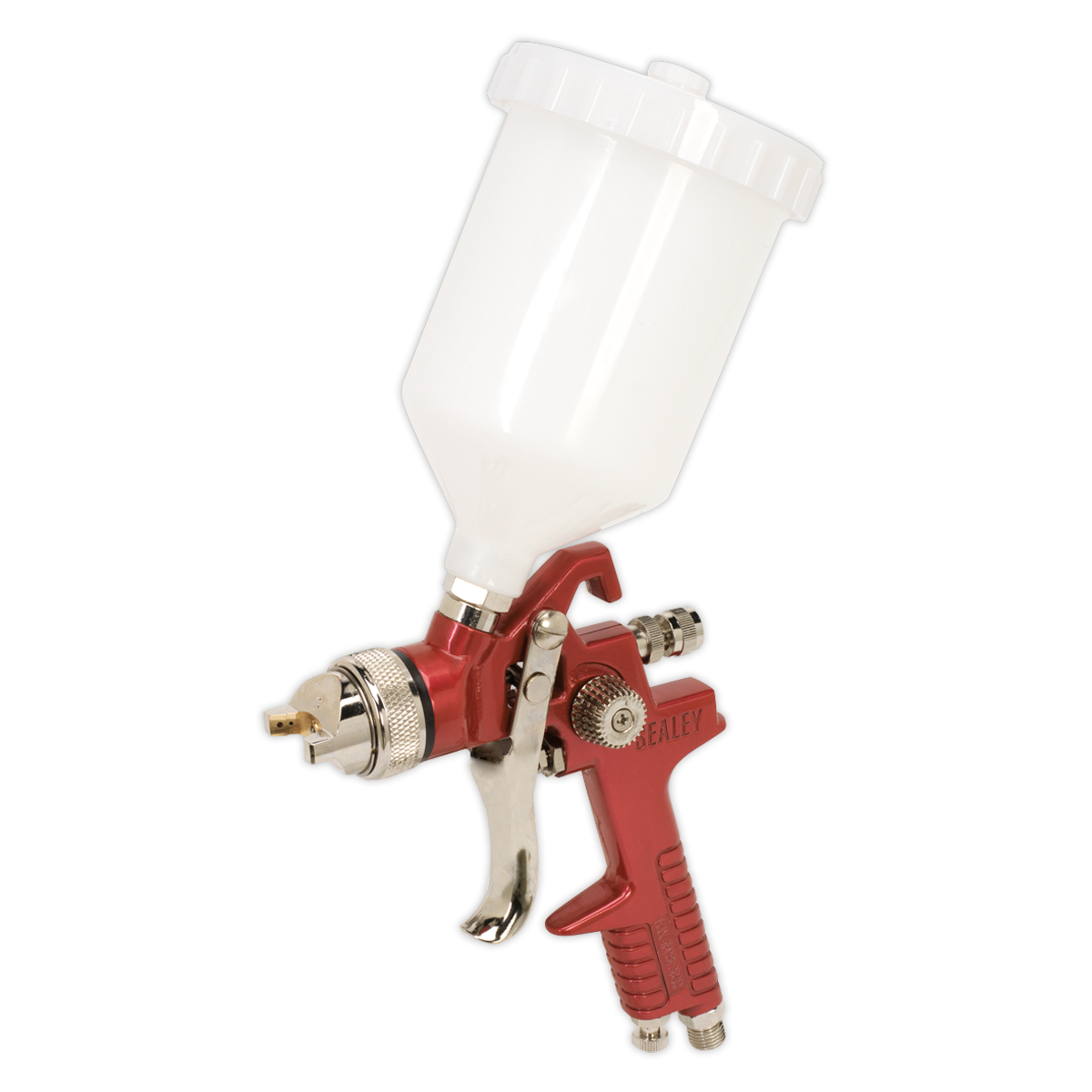 Sealey Workshop Series HVLP Gravity Feed Spray Gun 1.3mm Set-Up HVLP741