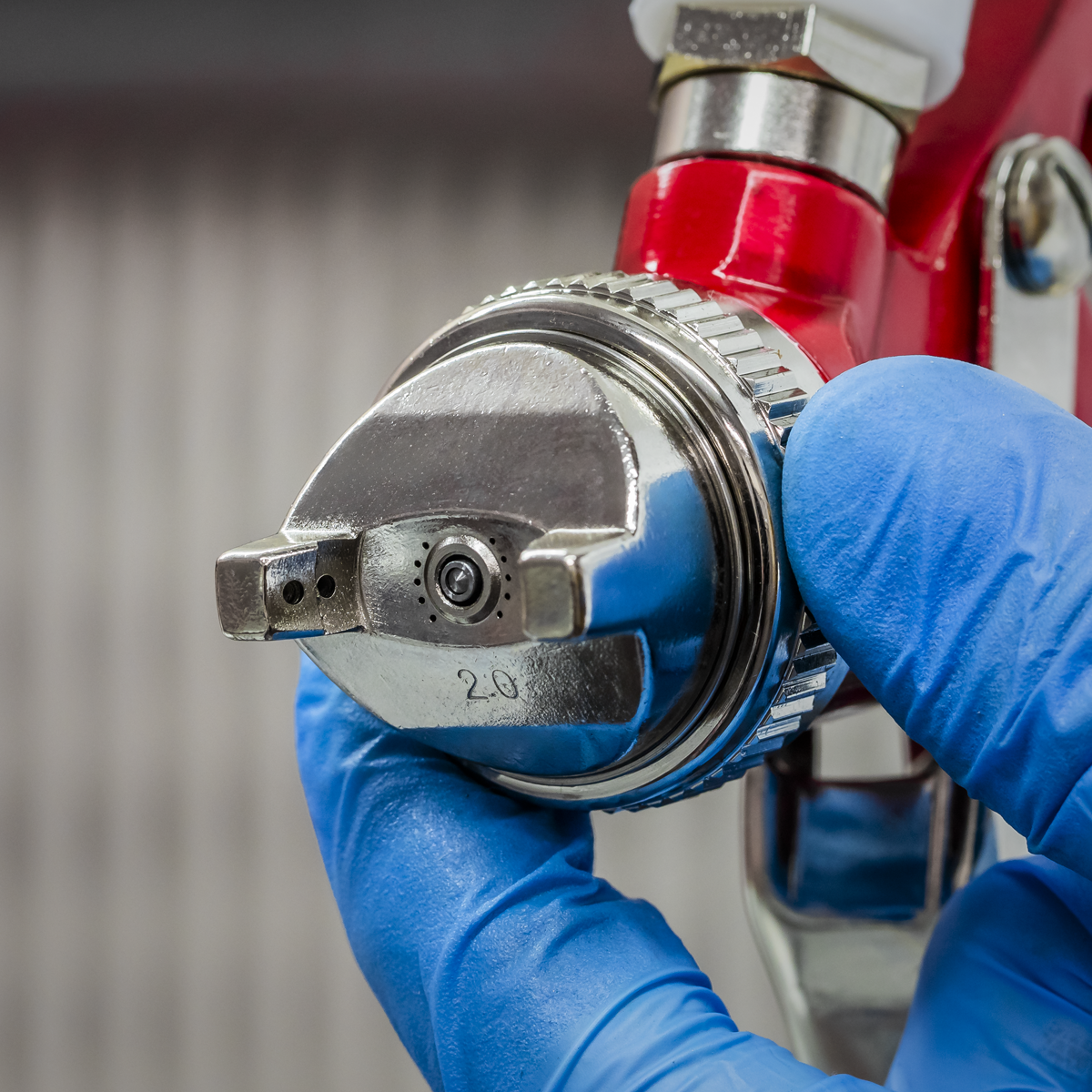 Sealey Workshop Series HVLP Gravity Feed Spray Gun 2mm Set-Up HVLP742