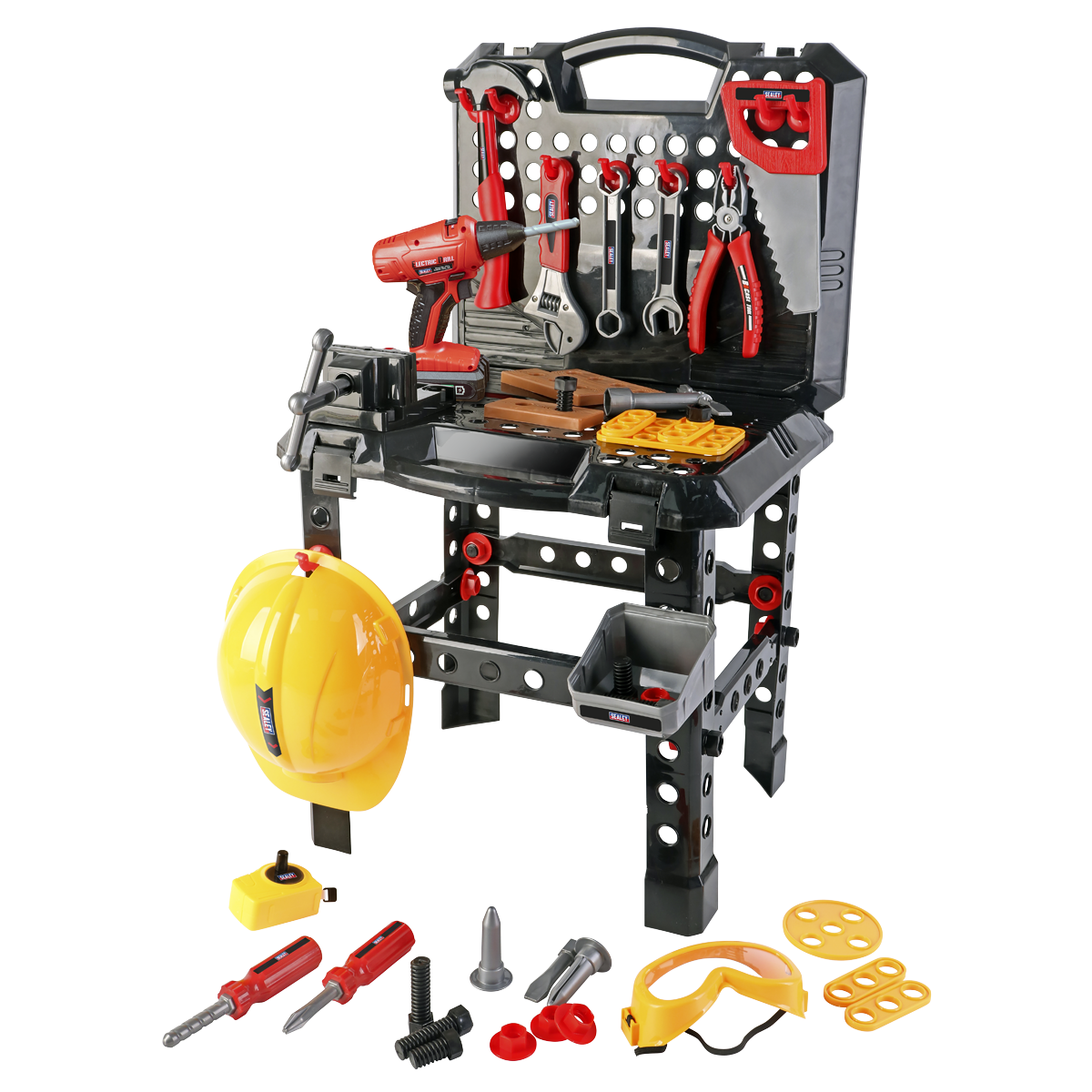 Sealey Junior Toy Tool Kit with Workbench 90pc JTK2