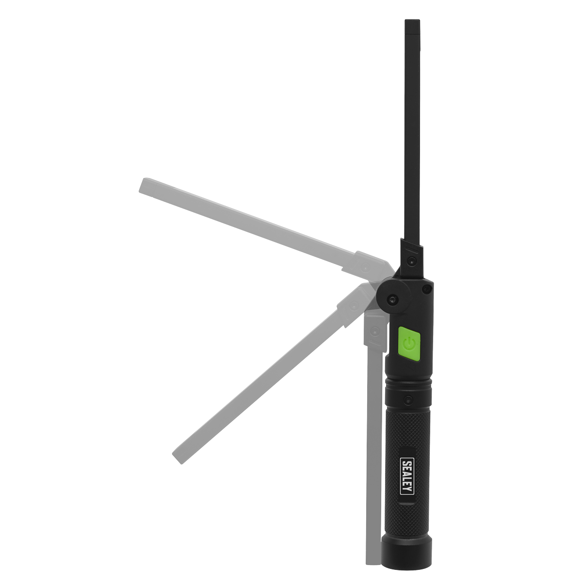 Sealey Rechargeable Aluminium Folding Pocket Light 2 COB & 1 SMD LED LED02G