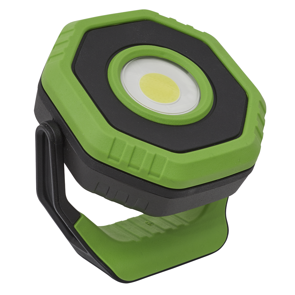 Sealey 360° Rechargeable Pocket Floodlight with Magnet 14W COB LED - Green LED1400P