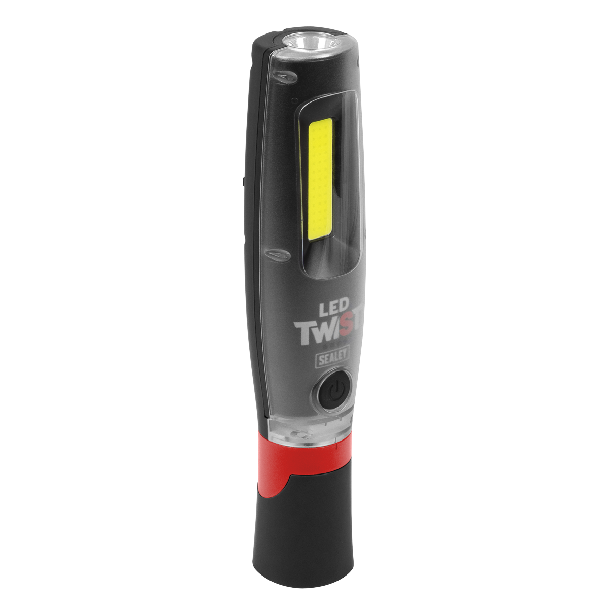 Sealey Rechargeable LED Twist® Inspection Light 20W COB & 3W SMD, 3000lm, Magnetic Base & Power Bank LED3001