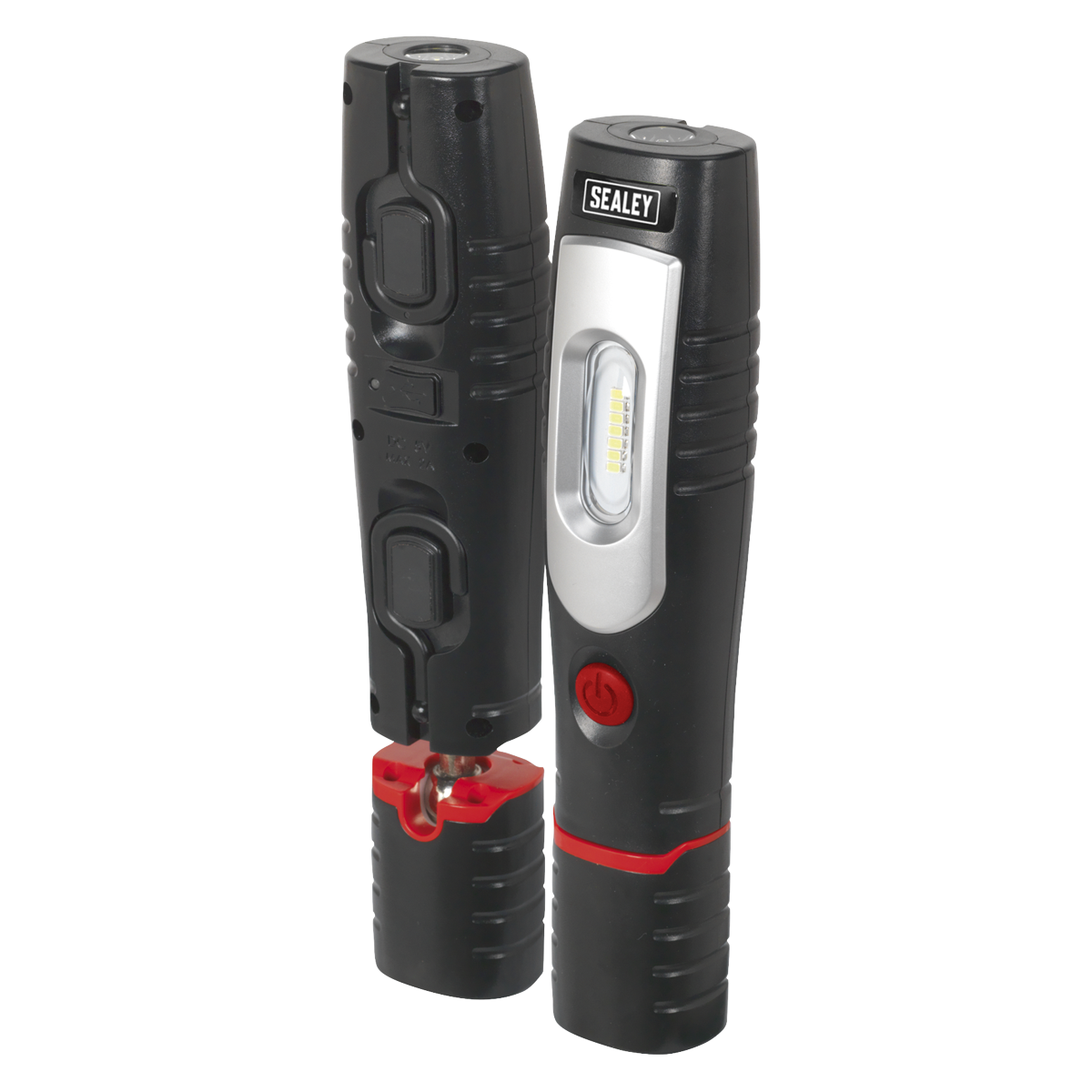 Sealey Rechargeable 360° Inspection Light 4W & 3W SMD LED - Black LED3602