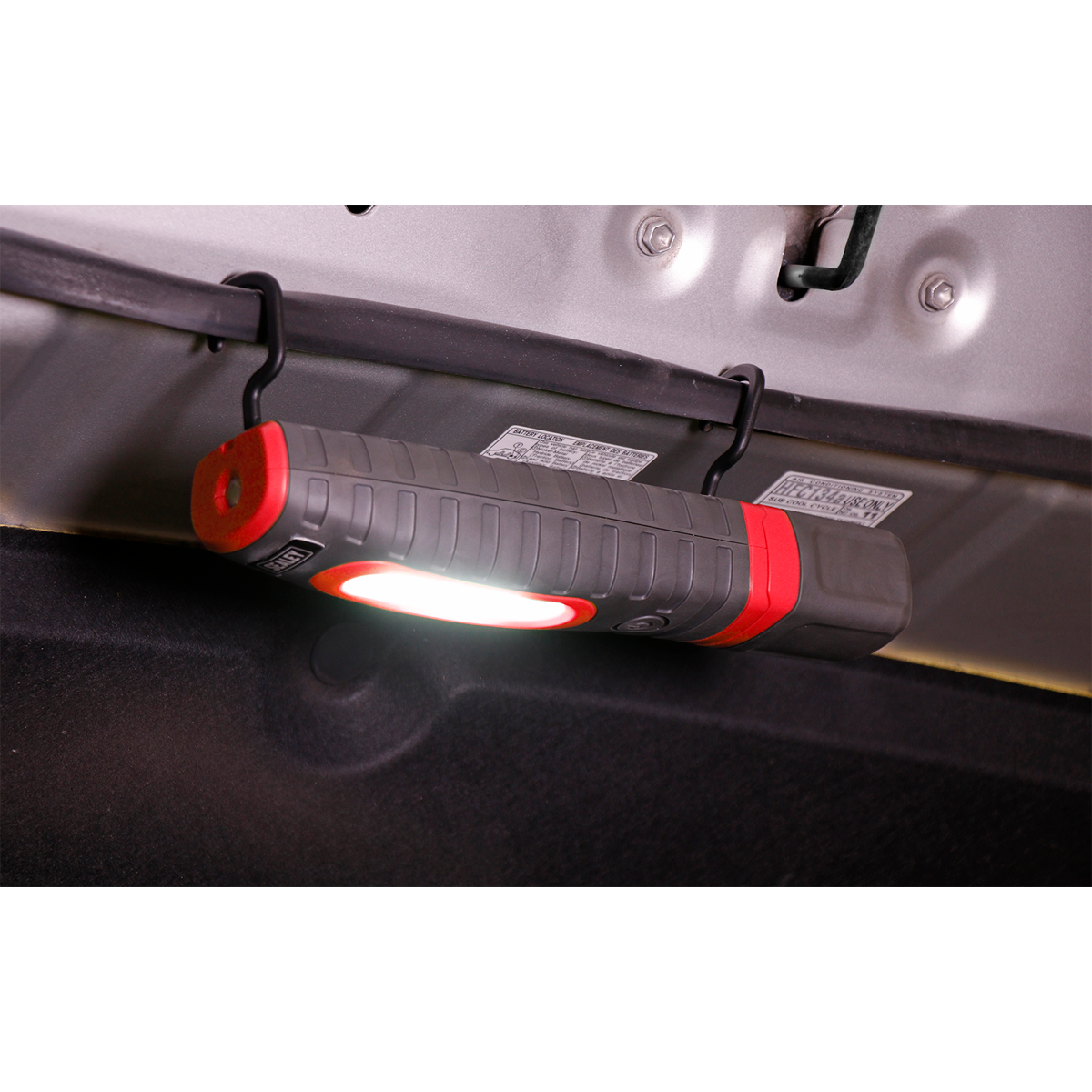 Sealey Rechargeable 360° Inspection Light 15W & 3W SMD LED - Red LED3606R