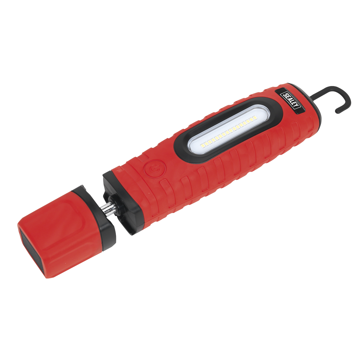 Sealey Rechargeable 360° Inspection Light 10W & 3W SMD LED - Red LED360PLUSR