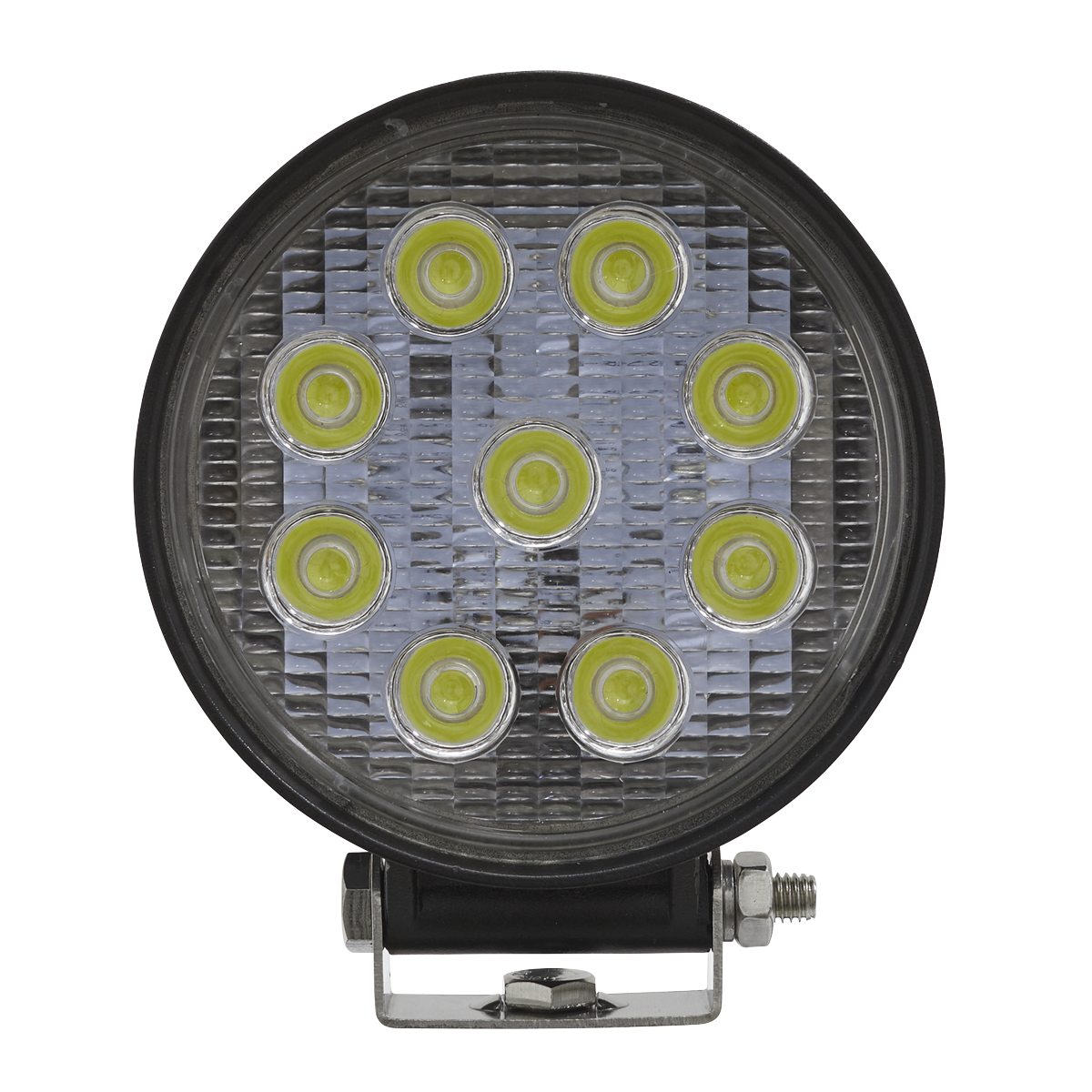 Sealey Round Worklight with Adjustable Bracket 27W SMD LED LED3R