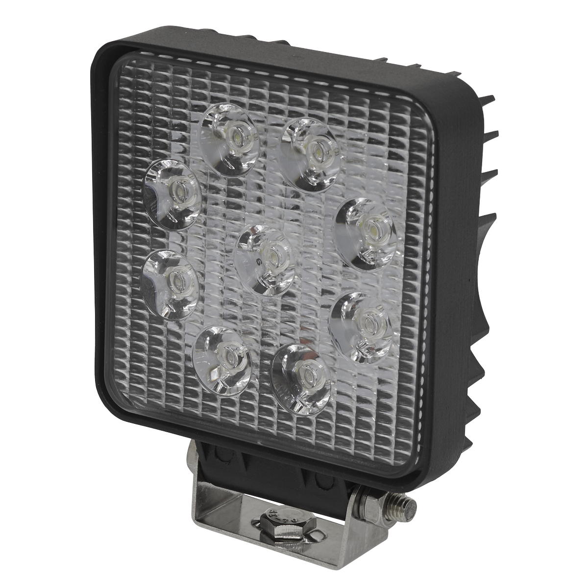 Sealey Square Worklight with Adjustable Bracket 27W SMD LED LED3S