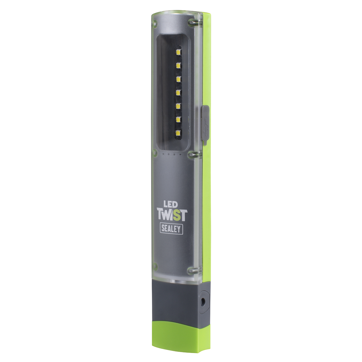 Sealey LED Twist® Rechargeable Inspection Light 2W & 1W SMD LED LED401G
