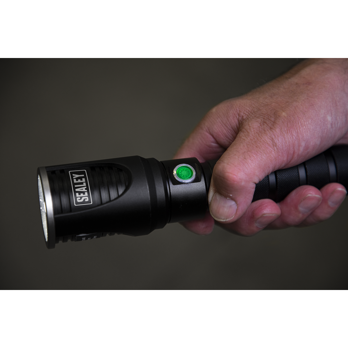 Sealey Rechargeable Aluminium Torch with Adjustable Focus 20W SMD LED LED4493