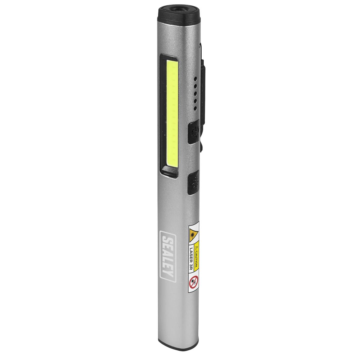 Sealey Rechargeable UV Penlight Torch with Laser Pointer 5W COB & 3W SMD LED LED450UV