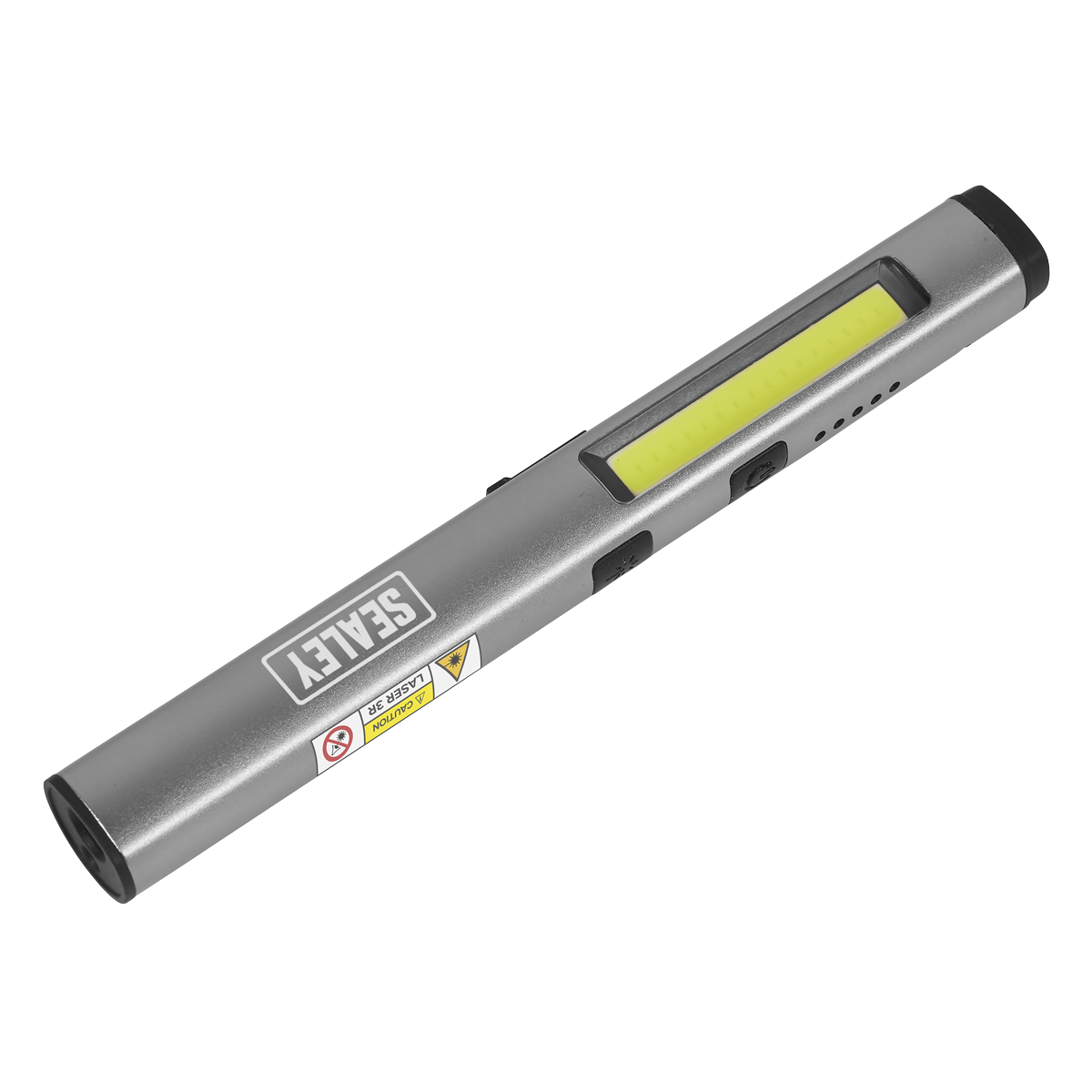 Sealey Rechargeable UV Penlight Torch with Laser Pointer 5W COB & 3W SMD LED LED450UV